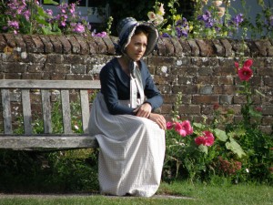 Filming at Chawton Cottage, Sanditon the Play